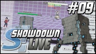 Trick Room Stakataka  Pokémon USUM OU Showdown Live 9 w LeafBladeX [upl. by Nylear]