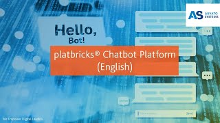 platbricks® Chatbot Platform English [upl. by Genet]