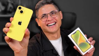 O iPhone 14 Normal AINDA VALE A PENA COMPRAR em 2024 Unboxing e Impressões [upl. by Alastair490]