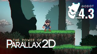 Godot 43  Parallax2D Node  A GameChanger for 2D Scrolling [upl. by Maletta]