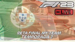 F1 23 Ao Vivo  Reta Final Modo My Team  GP Portugal  Temporada 7 [upl. by Evod]