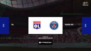 Lyon vs PSG 02112024 Première Ligue Féminine FC 25 [upl. by Cooe]