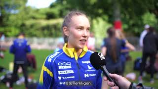 Tove Alexandersson om VMguldet i sprintorientering 🏆 [upl. by Jerroll]