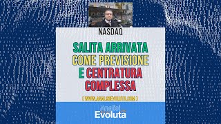 NASDAQ  Analisi Evoluta del 90424  Salita arrivata come previsione e centratura complessa [upl. by Hirai107]