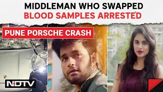 Pune Porsche Crash Middleman Who Swapped Blood Samples Arrested [upl. by Ihcur741]