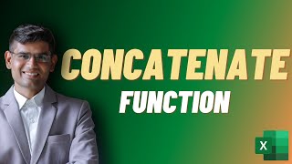 Using the CONCATENATE Function in Excel  A Handy Tool for Concatenating Text Strings [upl. by Huan534]