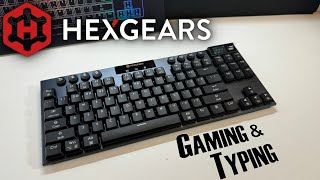 Low Profile High Quality  Hexgears Immersion A3 TKL Keyboard Review [upl. by Eiramassenav]