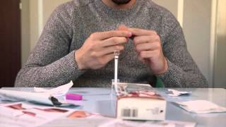 autotest VIH by AAZ How to use screening HIV selftest [upl. by Earahs]