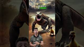 DRAGÃODEKOMODO vs PATO  Vida Animal Comentada [upl. by Halludba20]