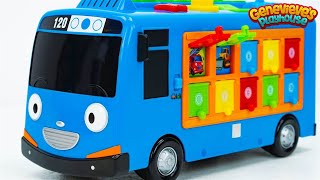 Genevieve Plays with Tayo the Little Bus [upl. by Yrok]