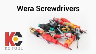 Wera Screwdrivers  A Comparison and Review by KC Tool [upl. by Auhsoj]