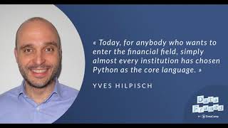 35 Data Science in Finance with Yves Hilpisch [upl. by Nalek]