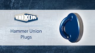 Dixon Hammer Union Plugs [upl. by Aglo]