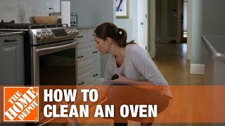 How To Clean An Oven  Oven Cleaning Tips  The Home Depot [upl. by Ahsata63]