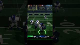 Crazy plays⚡in Sunday Rivals 🏈 gaming retrogaming football footballshorts night [upl. by Badger]