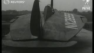 Wingless aeroplane takes flight in United States 1942 [upl. by Aniv577]