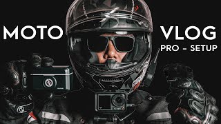 DJI Osmo Action 4 Motovlogging Setup  Different Mics  Camera Settings amp Ride Test [upl. by Alletse]