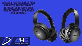 Revive Your Bose QC45 or QC35 How to Easily Replace Your Ear Pads Today Stepbystep [upl. by Gerita]