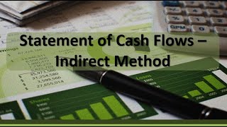 Cash Flows Statement of Cash Flows Indirect Method Example [upl. by Cinemod]