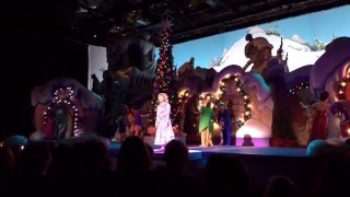 2015 Grinchmas show at Universal Orlando Islands of Adventure [upl. by Petronella]