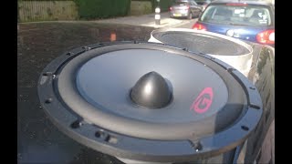 Fiberglass door speaker alpine spg17cs [upl. by Ennahs464]