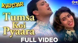 Tumsa Koi Pyaara  Kumar Sanu  Alka Yagnik  Khuddar  1994trendingsong [upl. by Tnelc]