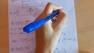 Thevenin Theorem Exercice Théorème de Thevenin Electronique Fondamentale1 [upl. by Gosnell]