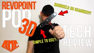 Revopoint POP 3D Scanner Review  Unboxing and First Tests [upl. by Friedrich12]