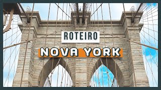 Roteiro para NOVA YORK  O que fazer em até 7 dias [upl. by Gothart]