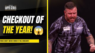 CRAZIEST DARTS CHECKOUT EVER 🤯  Darts Highlights  Finals Night [upl. by Freyah]