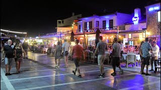 The Nightlife Street Scene in Marmaris Turkey [upl. by Body]