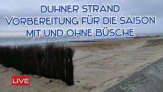 Duhnen Strand Mit Und Ohne Büsche Cuxhaven Duhnen live Webcam Nordsee [upl. by Laaspere197]