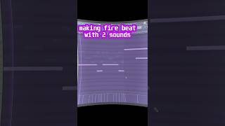 I Made a FIRE Beat with Just 2 Sounds [upl. by Deach]