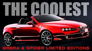 Alfa Romeo Brera amp Spider The Coolest Special Editions [upl. by Bart]