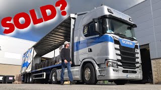 Time to SELL the SCANIA S 580 V8 [upl. by Eiromem]