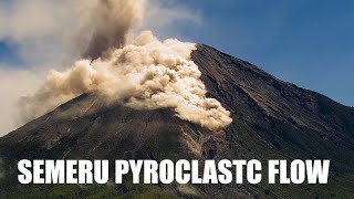 HUGE Pyroclastic flow Semeru Volcano May 12 2023 java indonesia [upl. by Nimrak158]