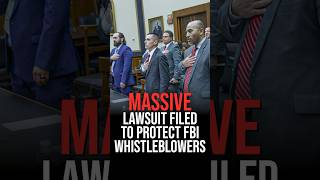 MASSIVE Lawsuit Filed to Protect FBI Whistleblowers shorts politics news [upl. by Atorod]