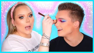 Doing My FIANCES Makeup  NikkieTutorials [upl. by Eniledam276]