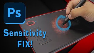 How to FIX Pen Pressure not working in Adobe Photoshop  Works in Every version of Adobe Photoshop [upl. by Joel]