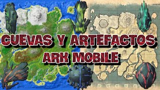 COMO PASAR TODAS LAS CUEVAS Y ARTEFACTOS DE ARK MOBILE [upl. by Kym]