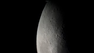 the moon Celestron Nexstar 6SE [upl. by Ohploda927]