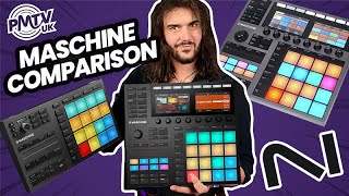 Native Instruments MASCHINE Comparison  Which One Is Right For You [upl. by Carper]