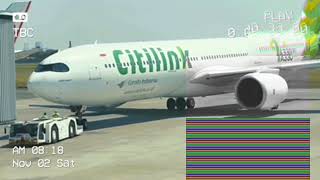 Citilink Indonesia A330 Neo aircraft [upl. by Goltz285]