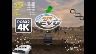 4x4 EVO 4K  2160p  60fps  PCSX2 Emulator 21230  Sony PS2 [upl. by Ardnekal]