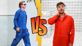 Mr Beast Vs Brad Pitt Lifestyle Comparison 2024 [upl. by Dewey]