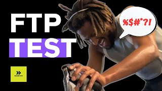 My first TrainerRoad Ramp Test  FTP TEST with my Wahoo KICKR Trainer 2023 [upl. by Finley]