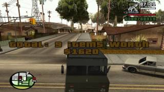 GTA San Andreas Burglary Mission 1 Los Santos HD [upl. by Aldredge]