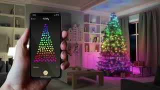 Twinkly App Controlled Smart Christmas Lights  Christmas Designers [upl. by Killion]