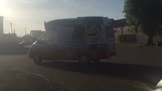 Local Mr Whippy ice cream van playing greensleeves [upl. by Alejna104]