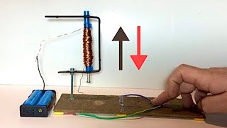 How to make an Electromagnet  How to Make a Push Pull Solenoid [upl. by Edyaw]